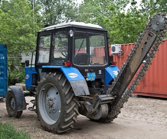 Траншеекопатель в аренду в Апатитах и  Мурманской области